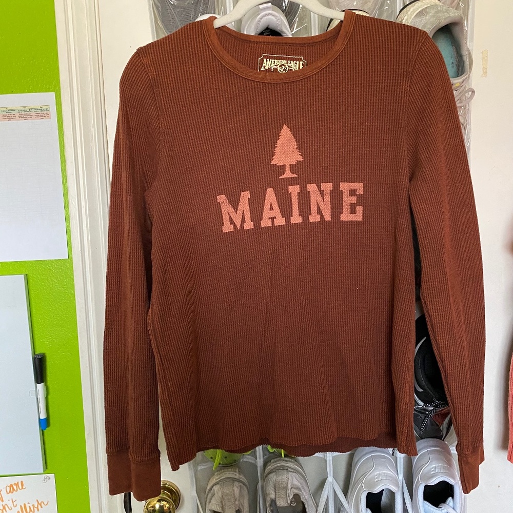 OBO!! NWOT Women's XL American Eagle Waffle Layering Tee